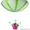 Детский потолочный светильник - воздушный шар #915191