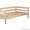 Кровать деревянная 80х190 см #1533965