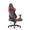 Кресло FB K-53 черная сетка красные вставки,  газлифт 3кл,  реклайнер игровое #1721114