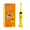 Желтая звуковая щетка Revyline RL 020 для детей с 2 режимами #1734260